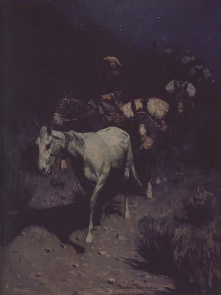Frederic Remington The Bell Mare (mk43) France oil painting art